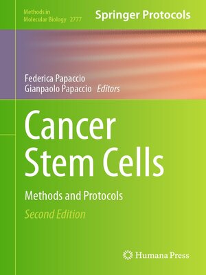 cover image of Cancer Stem Cells